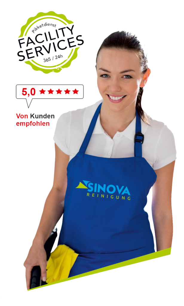 Sinova reinigung roll werbung
